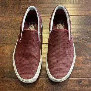 Vans mesh like style slip on vans